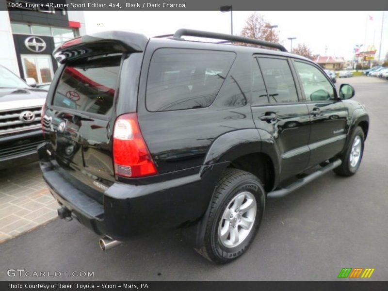 Black / Dark Charcoal 2006 Toyota 4Runner Sport Edition 4x4