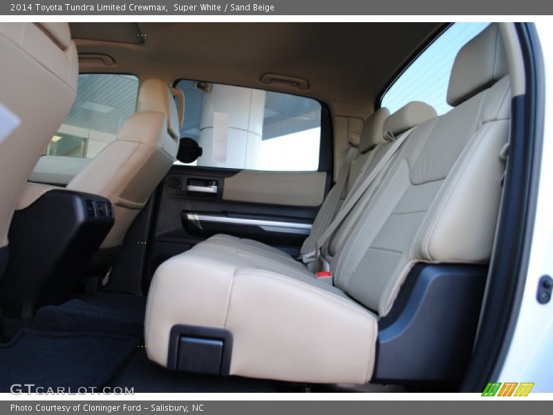 Super White / Sand Beige 2014 Toyota Tundra Limited Crewmax