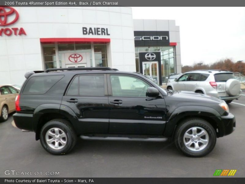 Black / Dark Charcoal 2006 Toyota 4Runner Sport Edition 4x4