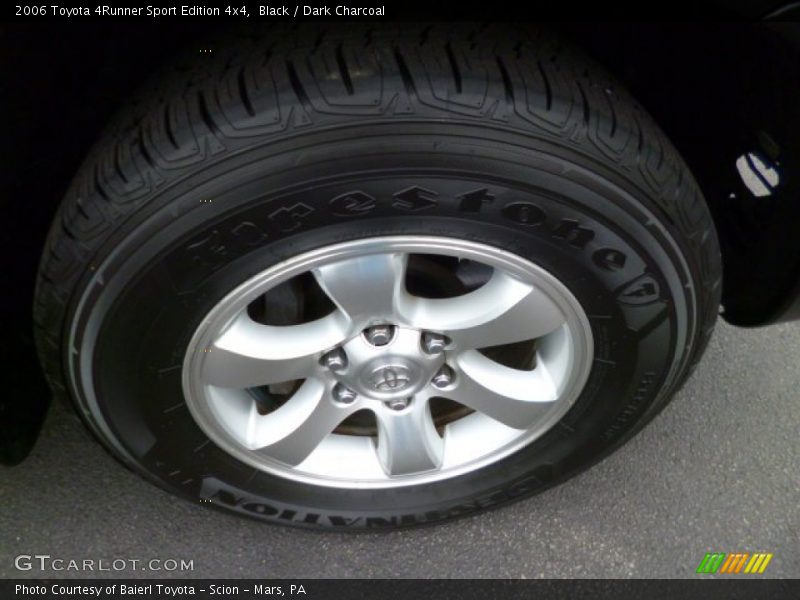 Black / Dark Charcoal 2006 Toyota 4Runner Sport Edition 4x4