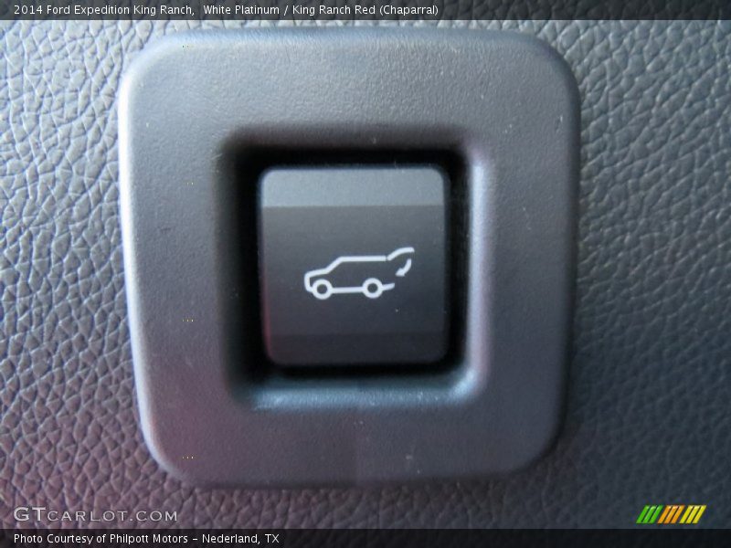 White Platinum / King Ranch Red (Chaparral) 2014 Ford Expedition King Ranch
