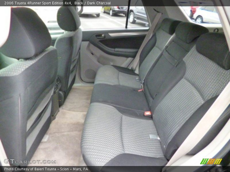 Black / Dark Charcoal 2006 Toyota 4Runner Sport Edition 4x4