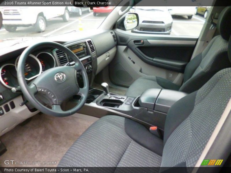 Black / Dark Charcoal 2006 Toyota 4Runner Sport Edition 4x4