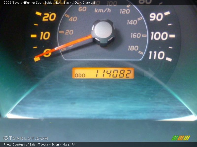 Black / Dark Charcoal 2006 Toyota 4Runner Sport Edition 4x4