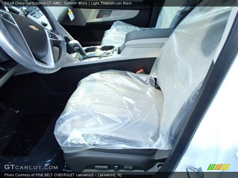 Summit White / Light Titanium/Jet Black 2014 Chevrolet Equinox LT AWD