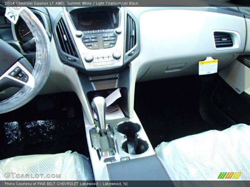 Summit White / Light Titanium/Jet Black 2014 Chevrolet Equinox LT AWD