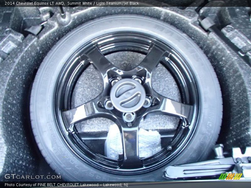Summit White / Light Titanium/Jet Black 2014 Chevrolet Equinox LT AWD