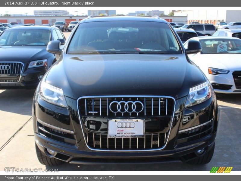 Night Black / Black 2014 Audi Q7 3.0 TDI quattro