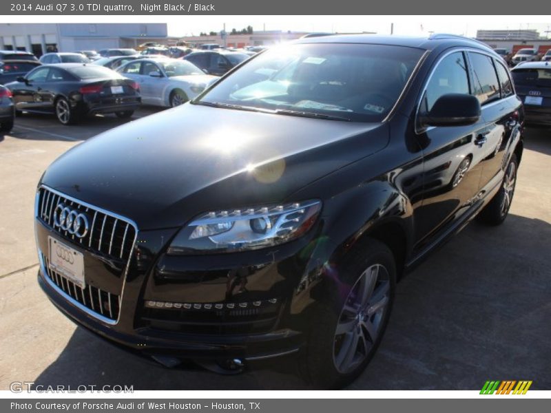 Night Black / Black 2014 Audi Q7 3.0 TDI quattro