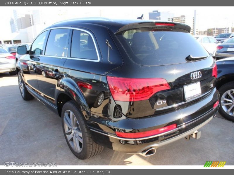 Night Black / Black 2014 Audi Q7 3.0 TDI quattro