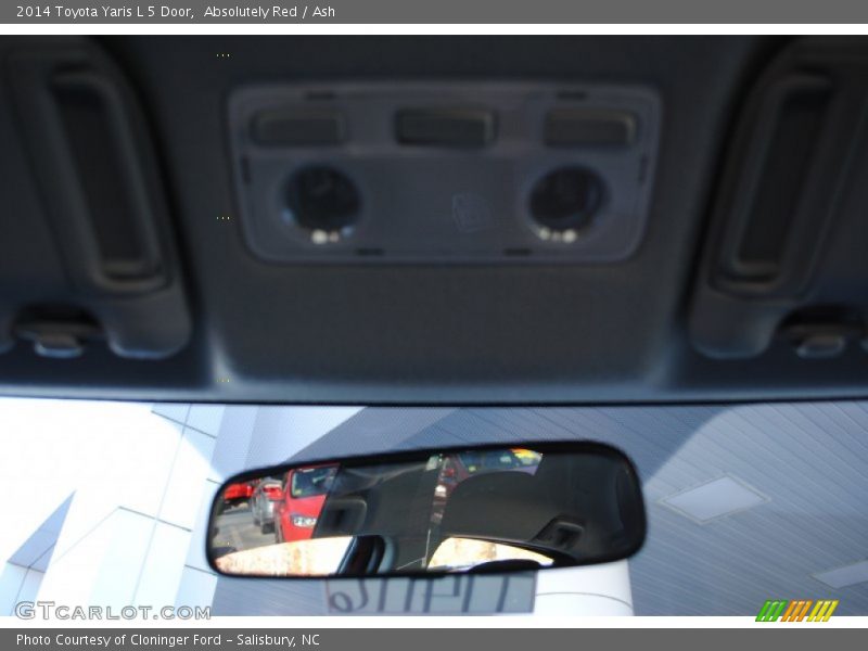 Absolutely Red / Ash 2014 Toyota Yaris L 5 Door