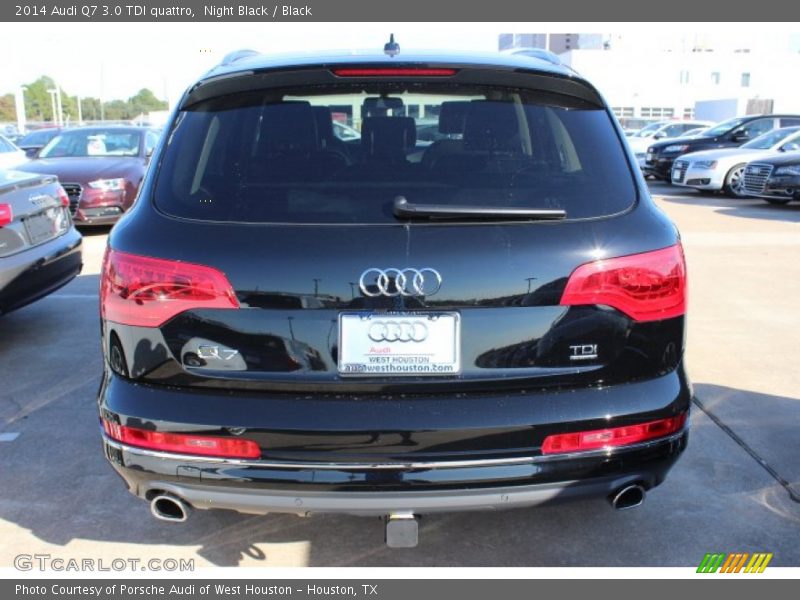 Night Black / Black 2014 Audi Q7 3.0 TDI quattro