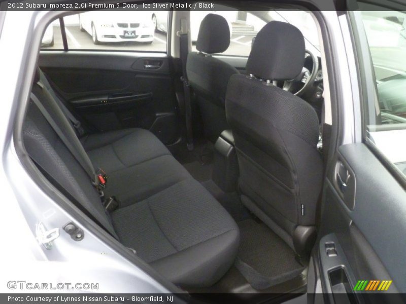 Ice Silver Metallic / Black 2012 Subaru Impreza 2.0i Premium 5 Door