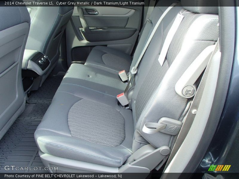 Cyber Grey Metallic / Dark Titanium/Light Titanium 2014 Chevrolet Traverse LS