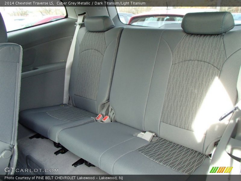 Cyber Grey Metallic / Dark Titanium/Light Titanium 2014 Chevrolet Traverse LS