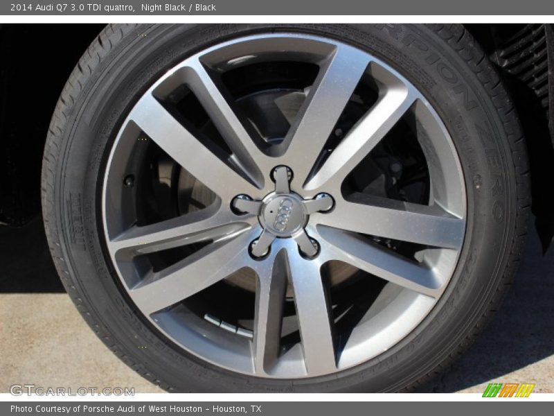 Night Black / Black 2014 Audi Q7 3.0 TDI quattro