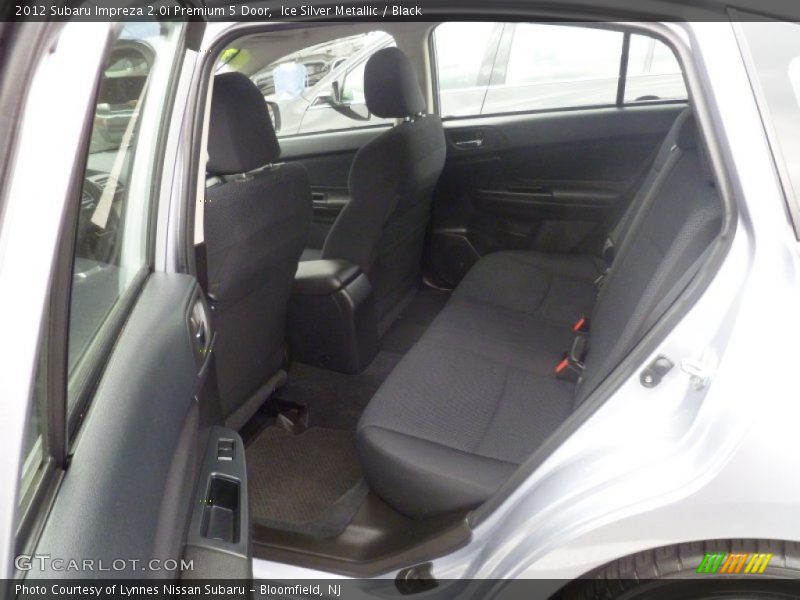 Ice Silver Metallic / Black 2012 Subaru Impreza 2.0i Premium 5 Door