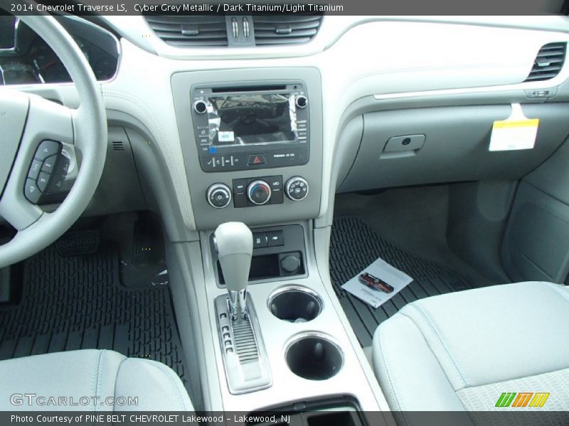 Cyber Grey Metallic / Dark Titanium/Light Titanium 2014 Chevrolet Traverse LS
