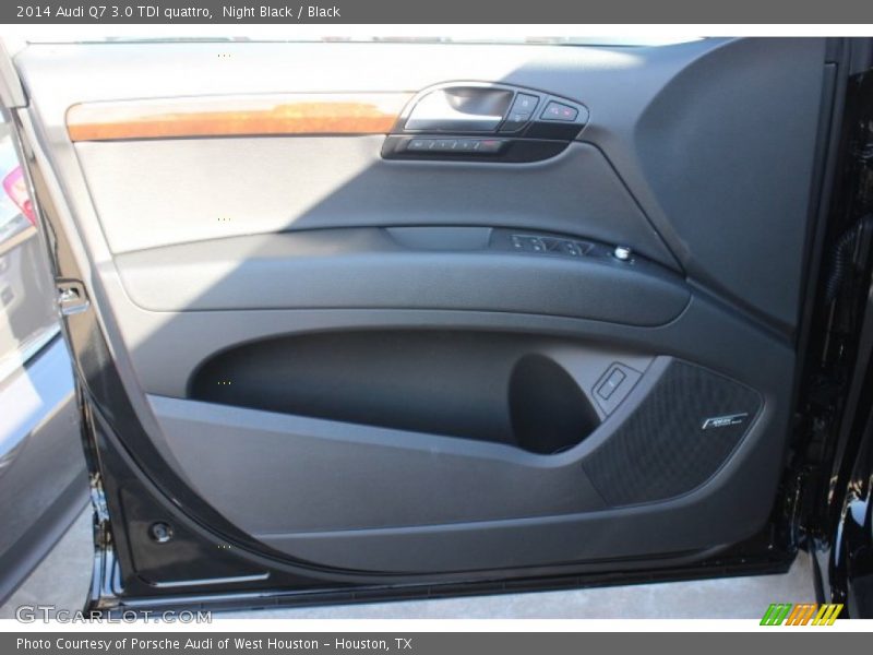 Night Black / Black 2014 Audi Q7 3.0 TDI quattro