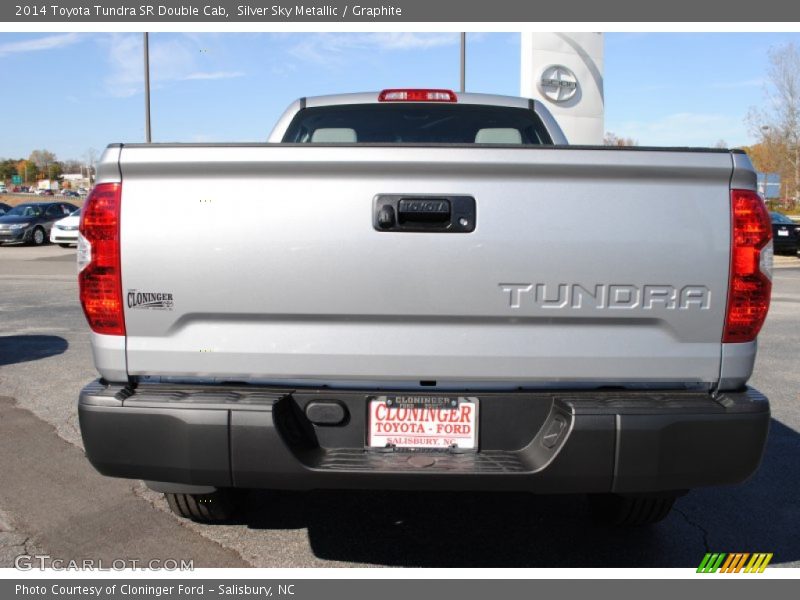 Silver Sky Metallic / Graphite 2014 Toyota Tundra SR Double Cab