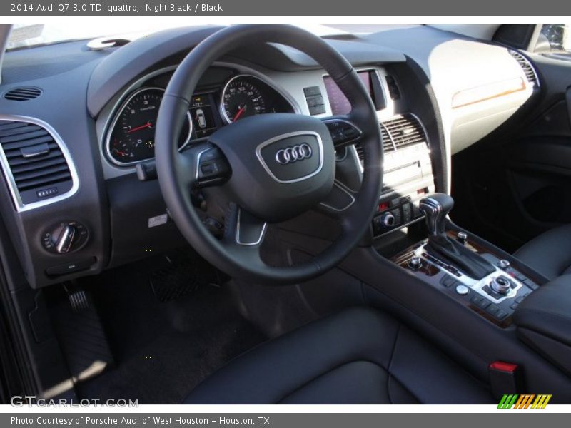 Night Black / Black 2014 Audi Q7 3.0 TDI quattro