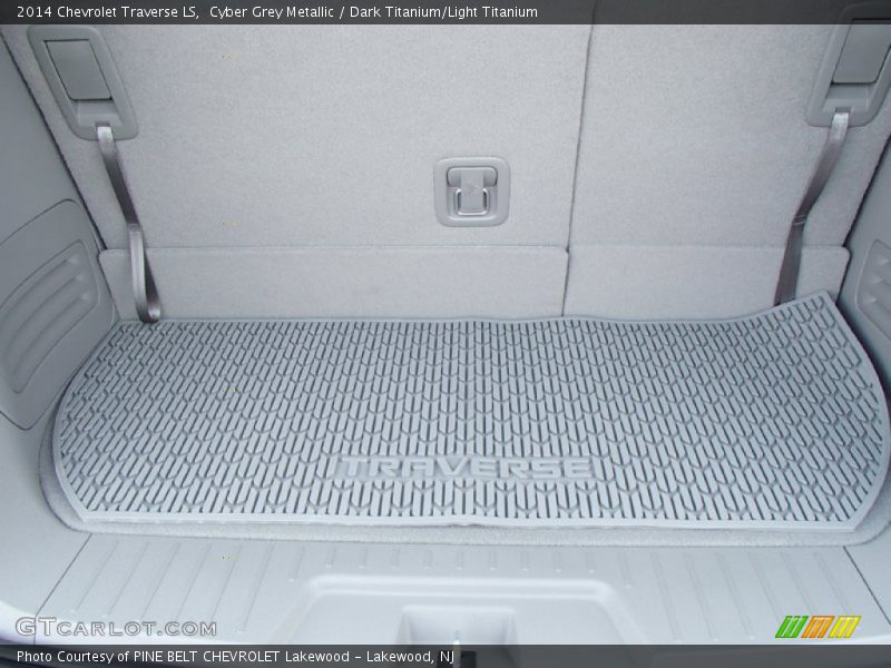 Cyber Grey Metallic / Dark Titanium/Light Titanium 2014 Chevrolet Traverse LS