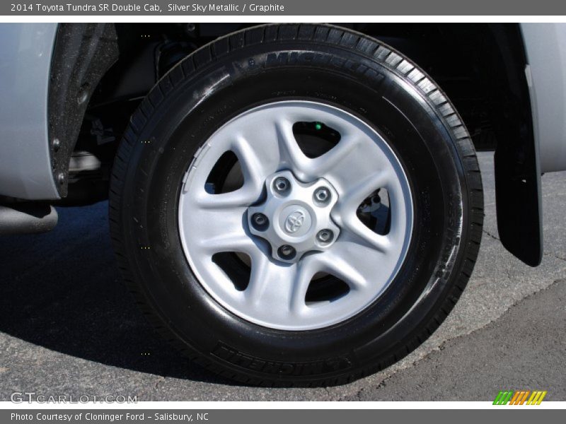 Silver Sky Metallic / Graphite 2014 Toyota Tundra SR Double Cab
