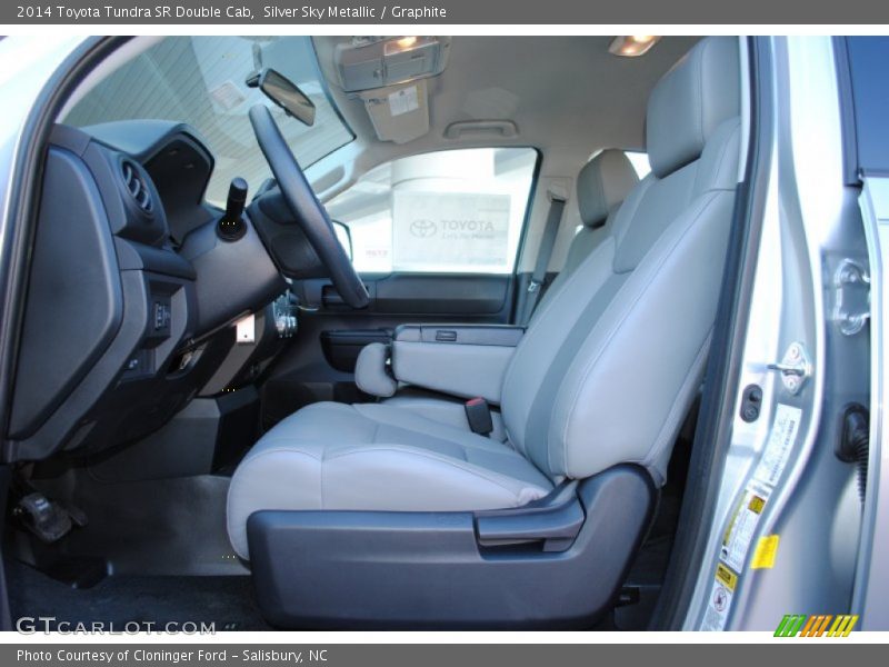 Silver Sky Metallic / Graphite 2014 Toyota Tundra SR Double Cab