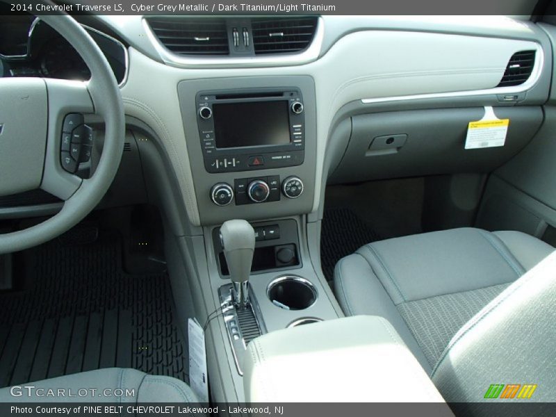 Cyber Grey Metallic / Dark Titanium/Light Titanium 2014 Chevrolet Traverse LS