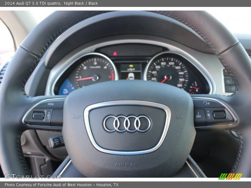 Night Black / Black 2014 Audi Q7 3.0 TDI quattro