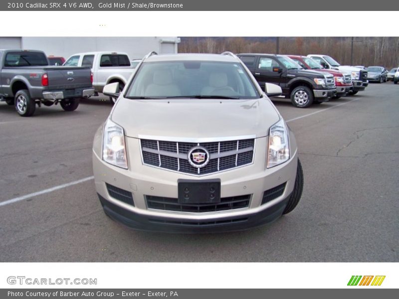 Gold Mist / Shale/Brownstone 2010 Cadillac SRX 4 V6 AWD