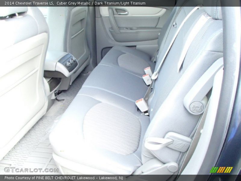 Cyber Grey Metallic / Dark Titanium/Light Titanium 2014 Chevrolet Traverse LS