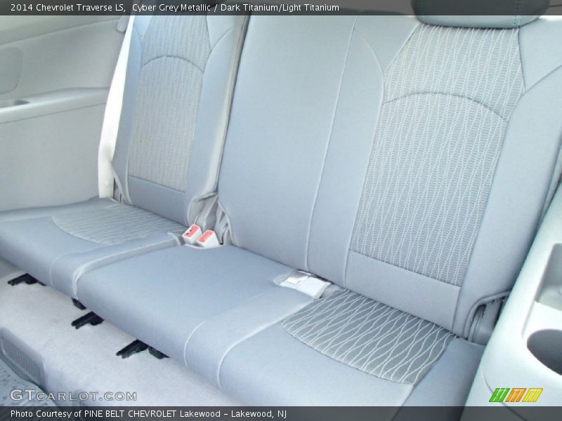Cyber Grey Metallic / Dark Titanium/Light Titanium 2014 Chevrolet Traverse LS