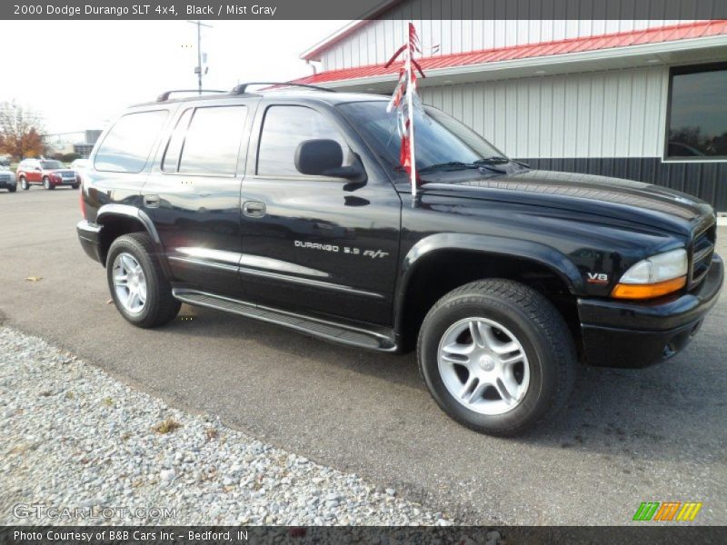 Black / Mist Gray 2000 Dodge Durango SLT 4x4