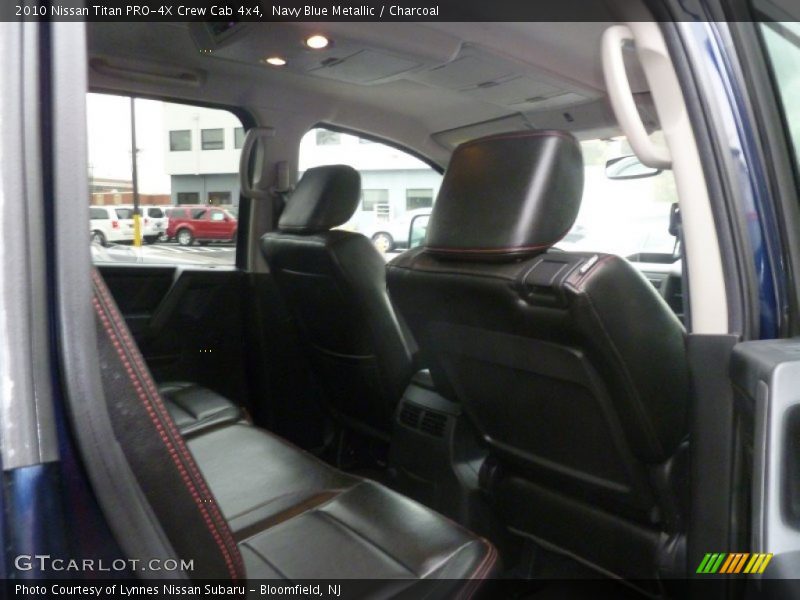 Navy Blue Metallic / Charcoal 2010 Nissan Titan PRO-4X Crew Cab 4x4