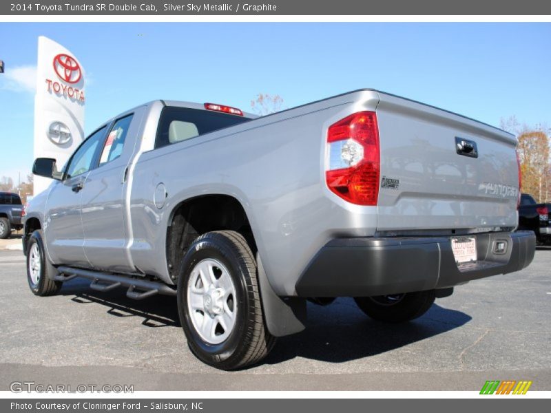 Silver Sky Metallic / Graphite 2014 Toyota Tundra SR Double Cab