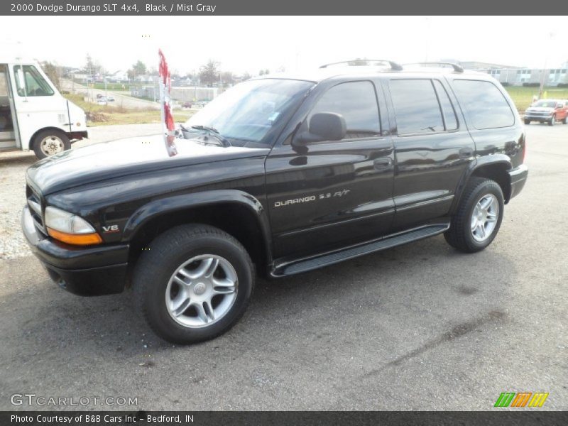 Black / Mist Gray 2000 Dodge Durango SLT 4x4