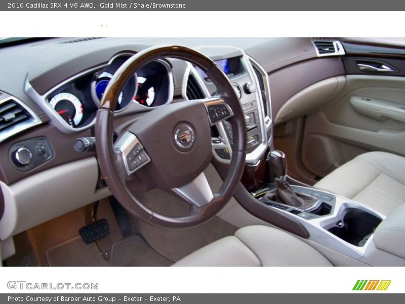 Gold Mist / Shale/Brownstone 2010 Cadillac SRX 4 V6 AWD