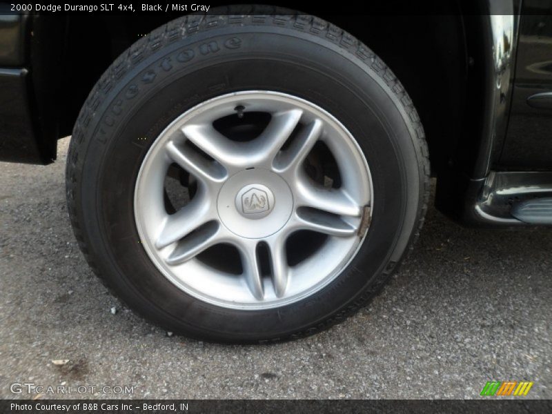 Black / Mist Gray 2000 Dodge Durango SLT 4x4