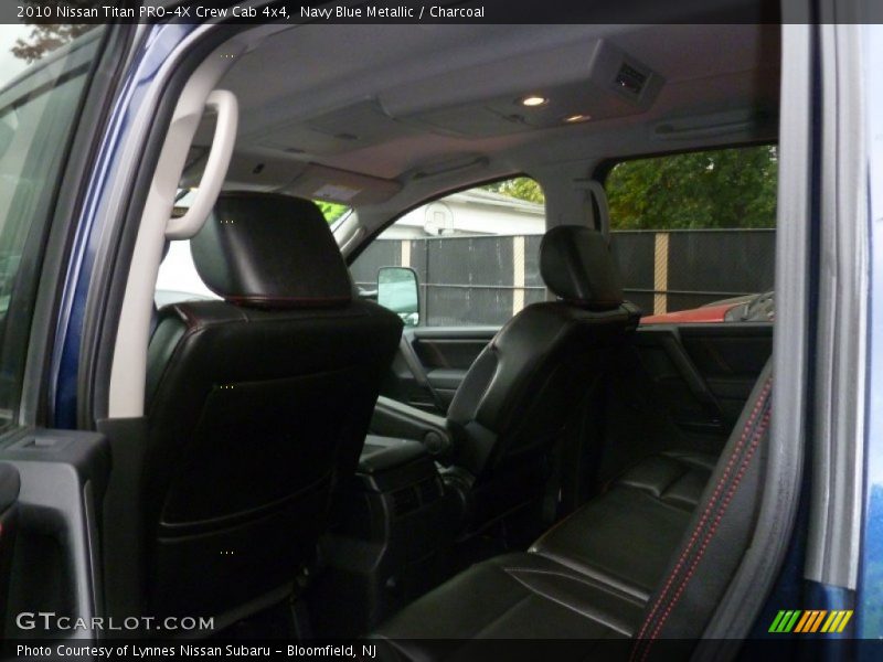 Navy Blue Metallic / Charcoal 2010 Nissan Titan PRO-4X Crew Cab 4x4