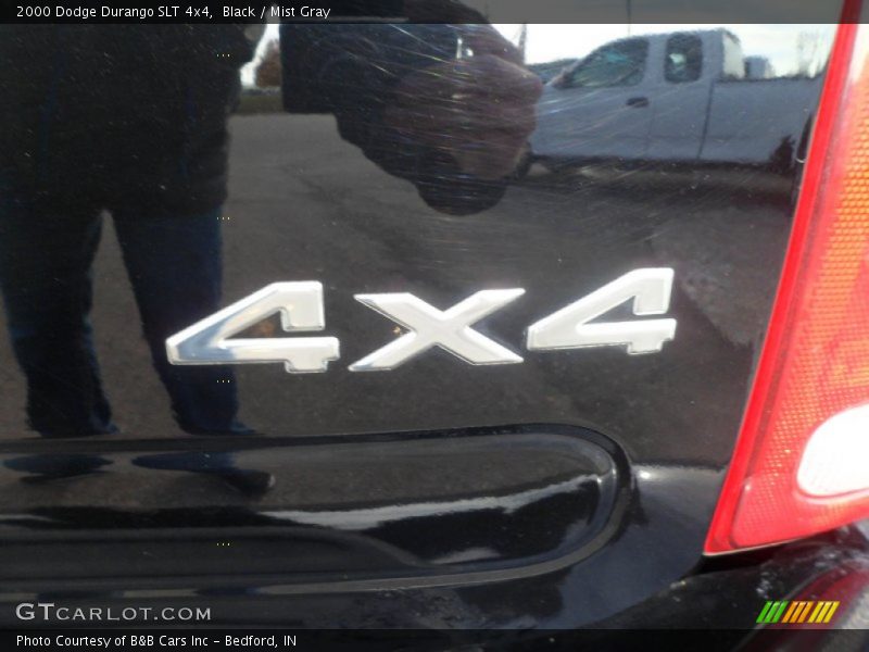 Black / Mist Gray 2000 Dodge Durango SLT 4x4