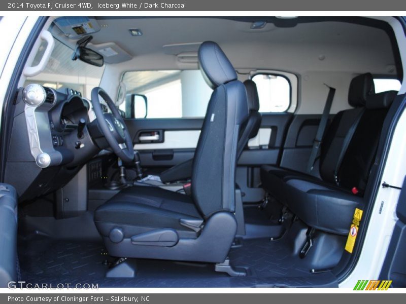 Iceberg White / Dark Charcoal 2014 Toyota FJ Cruiser 4WD