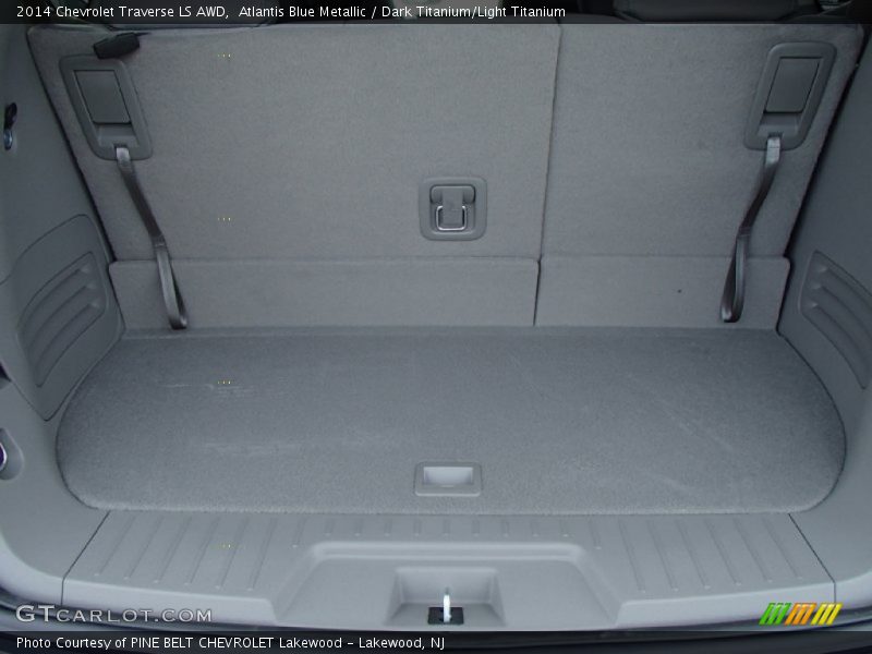 Atlantis Blue Metallic / Dark Titanium/Light Titanium 2014 Chevrolet Traverse LS AWD