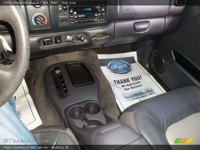Black / Mist Gray 2000 Dodge Durango SLT 4x4
