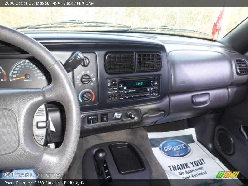 Black / Mist Gray 2000 Dodge Durango SLT 4x4