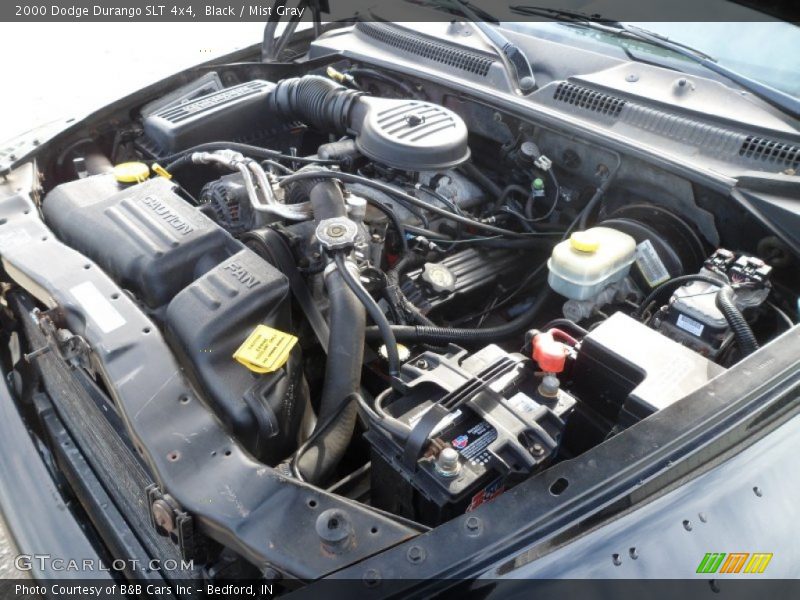 Black / Mist Gray 2000 Dodge Durango SLT 4x4