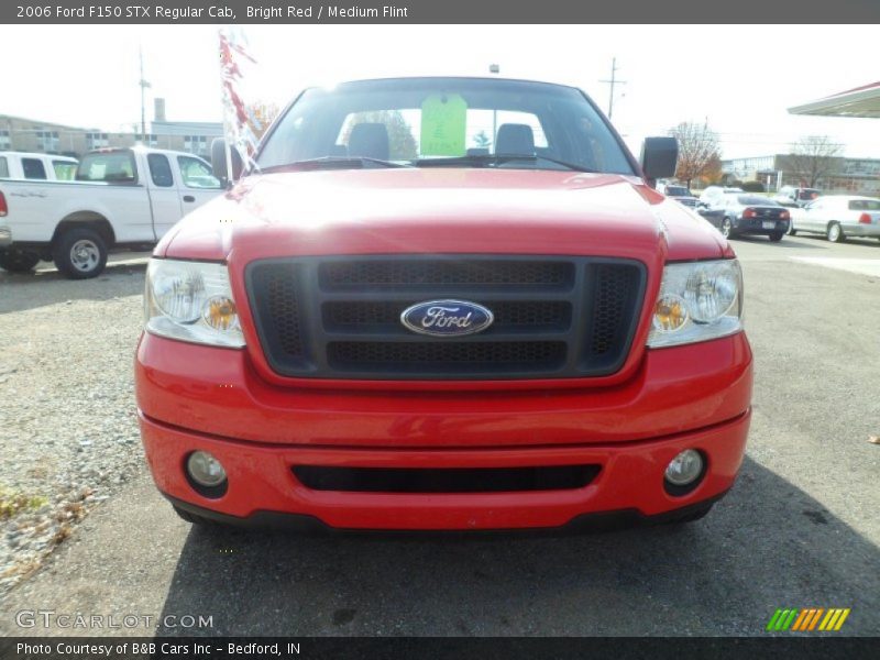 Bright Red / Medium Flint 2006 Ford F150 STX Regular Cab