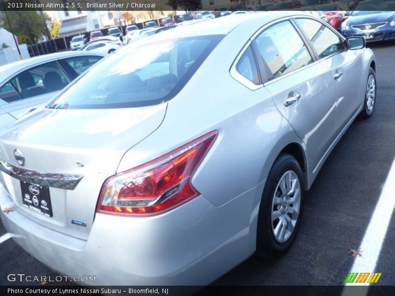 Brilliant Silver / Charcoal 2013 Nissan Altima 2.5 S
