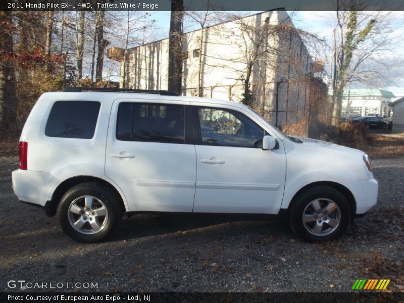 Taffeta White / Beige 2011 Honda Pilot EX-L 4WD