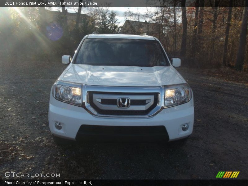 Taffeta White / Beige 2011 Honda Pilot EX-L 4WD